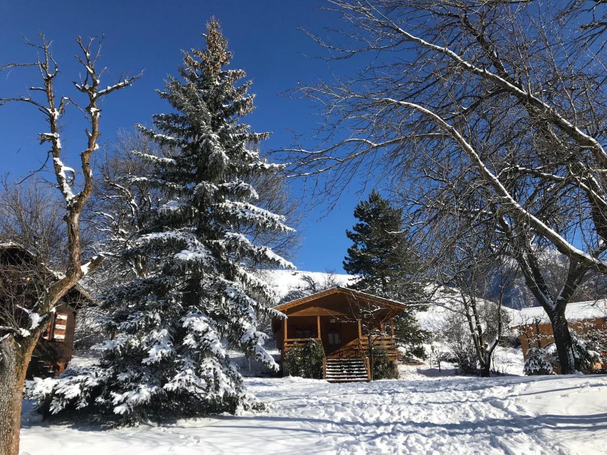 Camping, Hotel De Plein Air Les Cariamas Chateauroux-les-Alpes Exterior photo